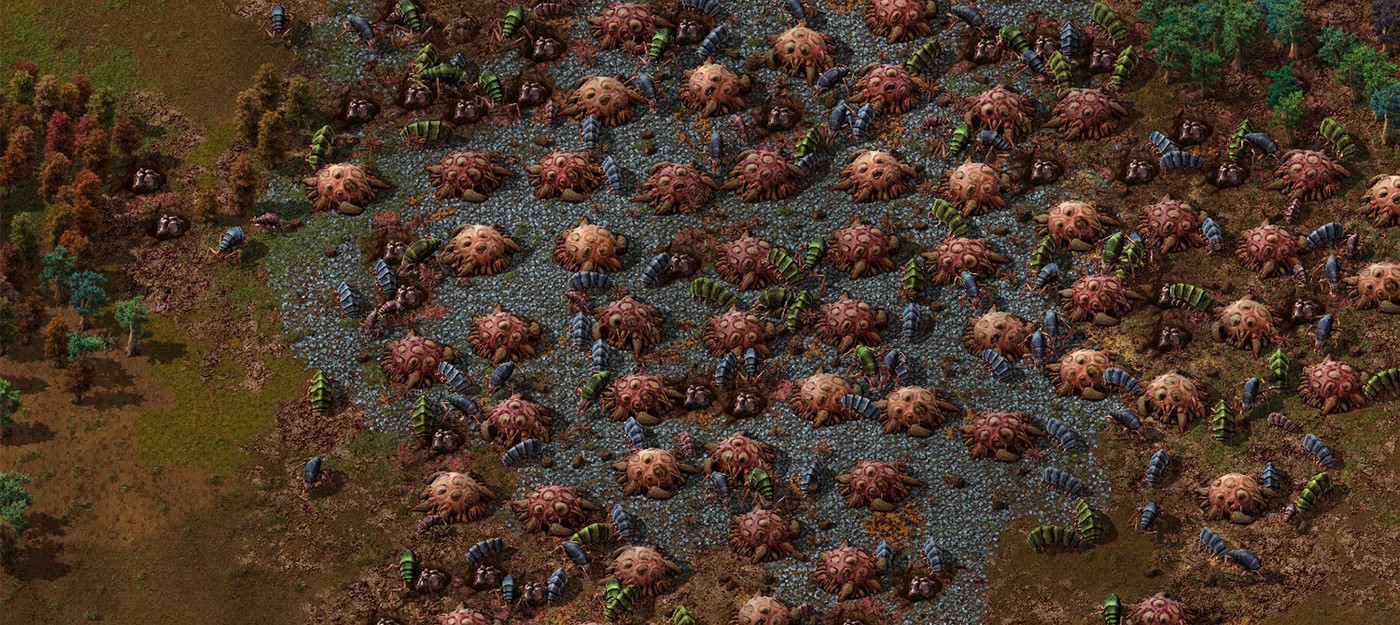 Factorio players discussed the concept of the player's invasion of an alien planet and the genocide of its native population.