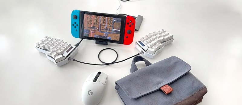 Factory must grow — Factorio player shows off Impressive portable setup for Nintendo Switch