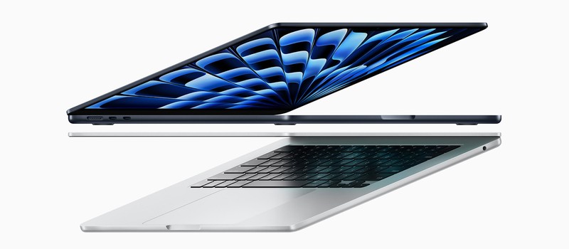 Apple launches new MacBook Air models with M3 chip, enhancing performance and connectivity